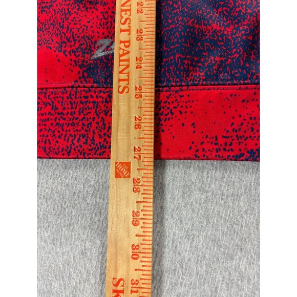 New England Patriots ZUBAZ Sideline‎ Hoodie Sweatshirt (Men's Medium) Red/Blue - Picture 11 of 12